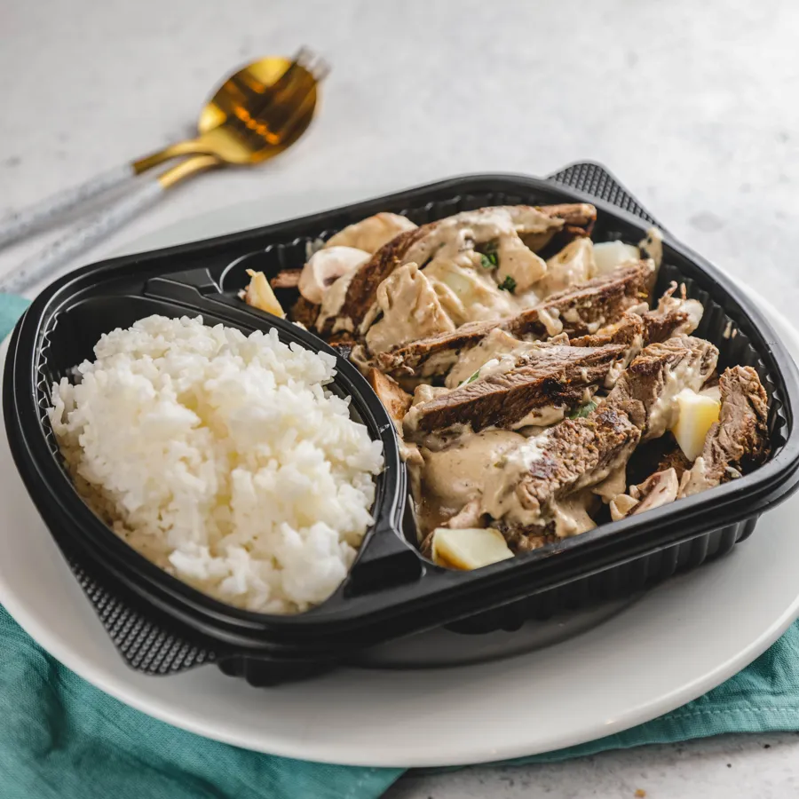 BEEF STROGANOFF