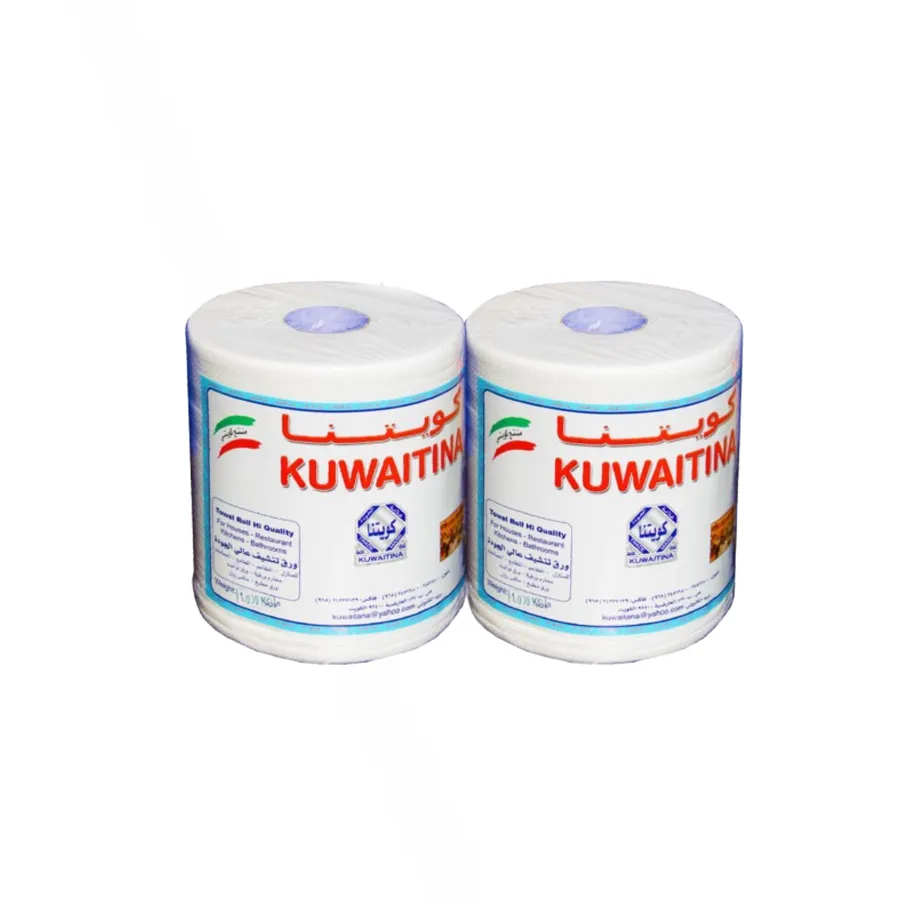 OFFER 2 PCS ( KUWAITINA TISSUE ROLL 1000 GM )