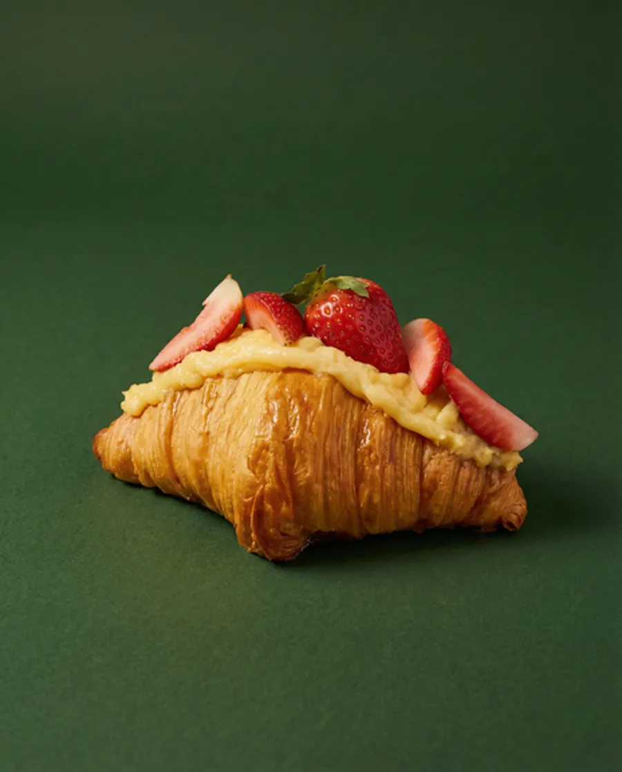 Strawberry Cream Croissant