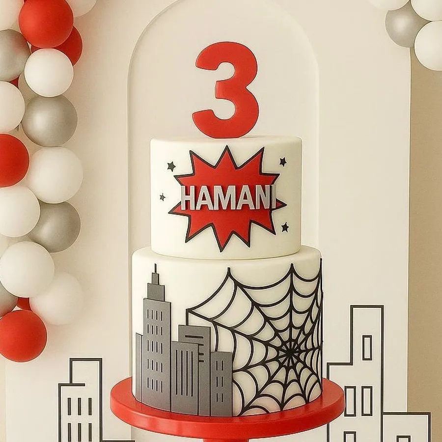Superhero's Cake