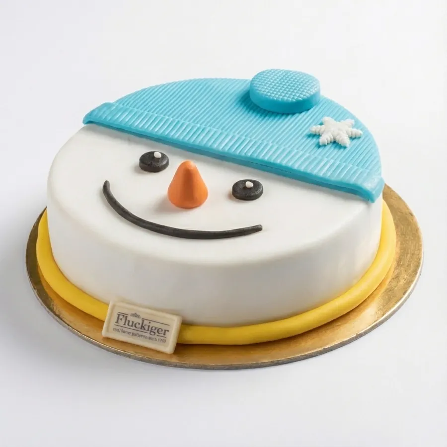 Ice Man Christmas Cake