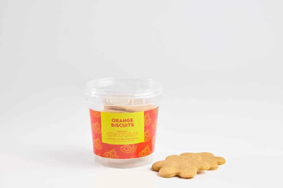 Gluten free Orange Biscuits