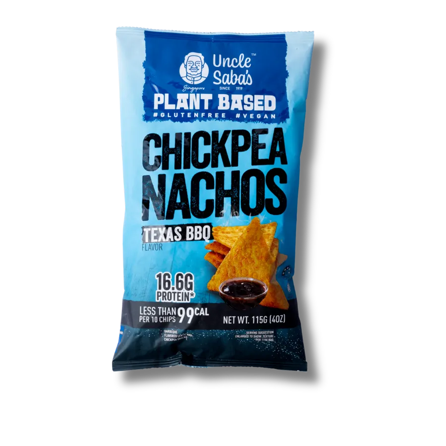 Uncle Saba Texas Bbq Chickpea Nachos 115g