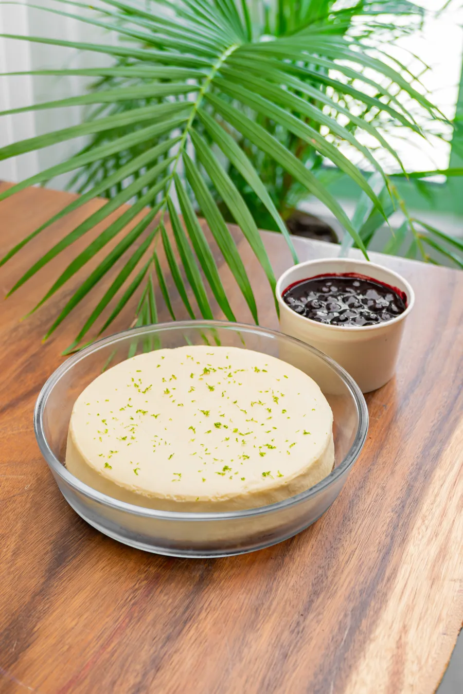 Lime Berry Cheesecake