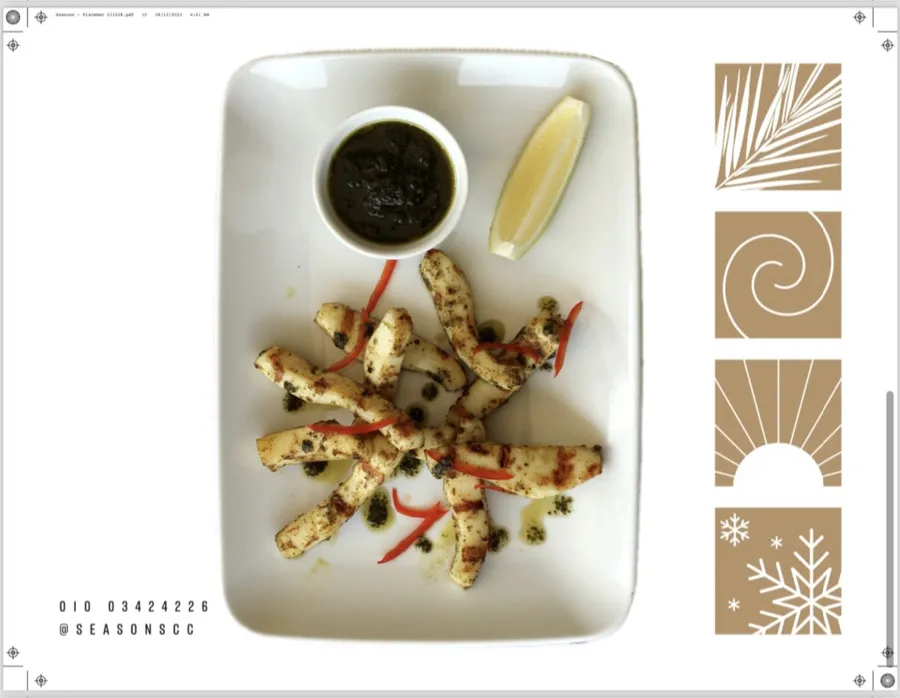 GRILLED MEDITERRANEAN SQUID