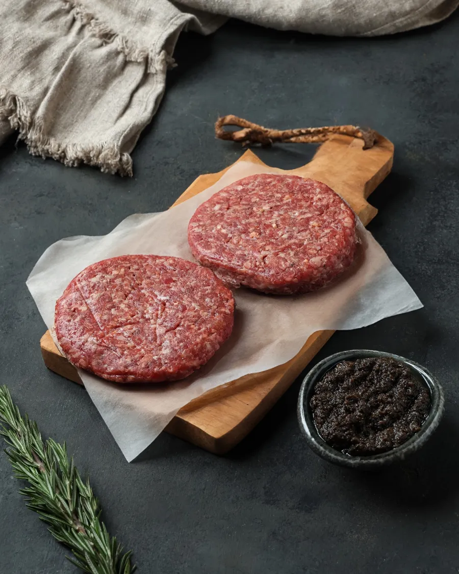 Truffle burger