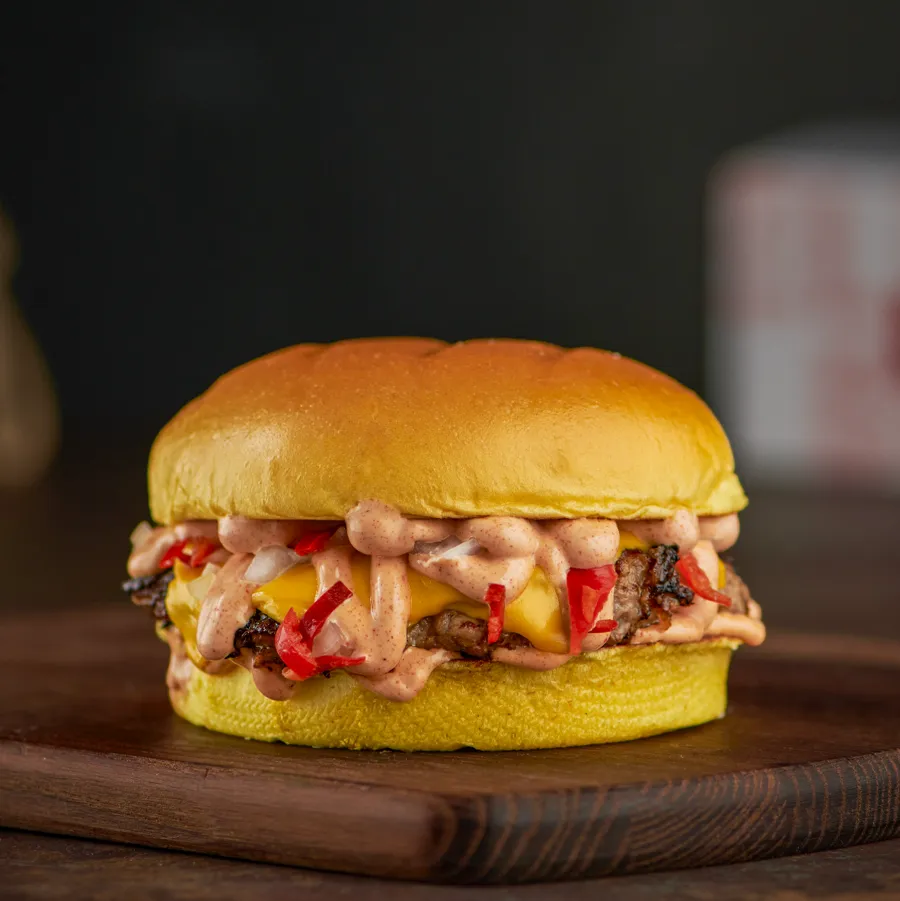 HIGH VOLTAGE BURGER spicy