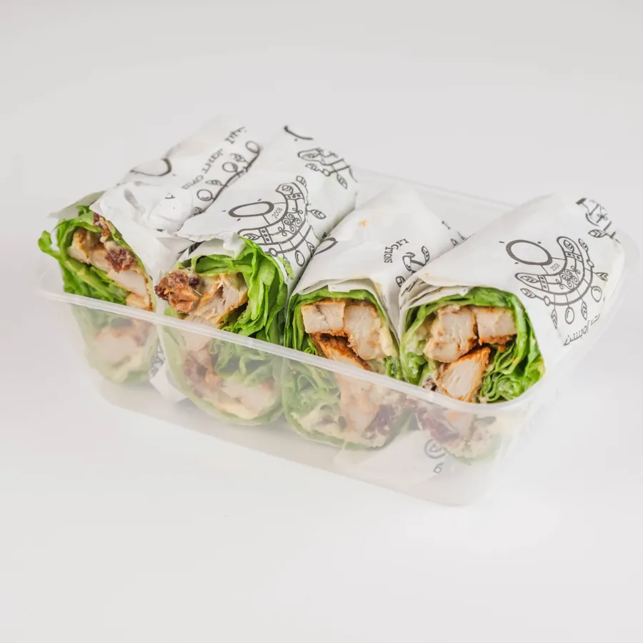 LETTUCE CHICKEN CAESAR WRAP
