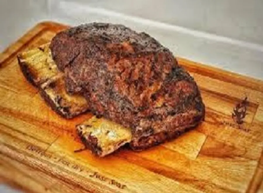 Slow Cooked Angus Short Ribs.