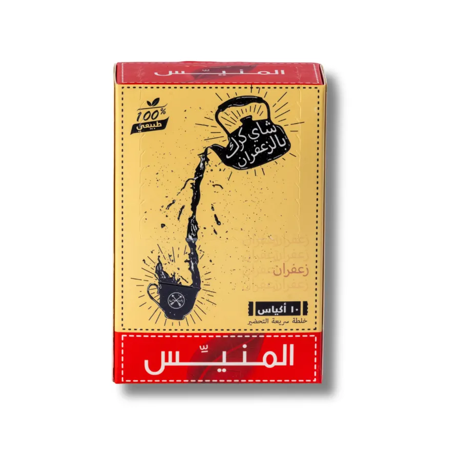 Saffron karak Tea Almunayes ( 10 sachets )