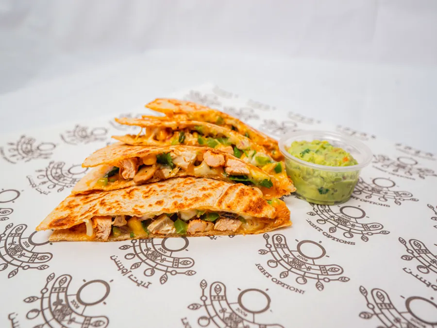 Cheesy Chicken Quesadilla