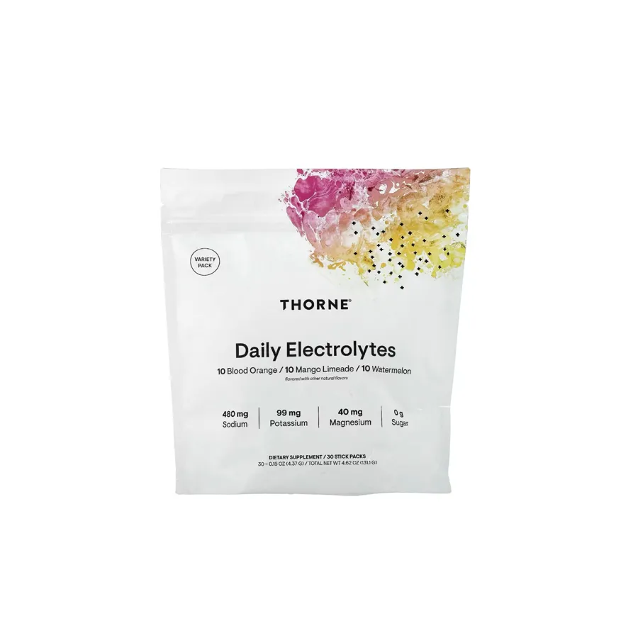 THORNE Daily Electrolytes, 30 stik packs, 131.1g