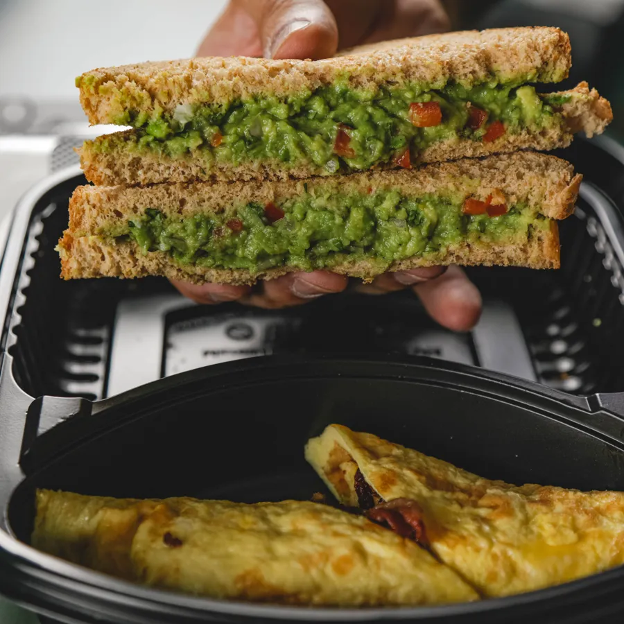 AVOCADO TOAST AND EGG