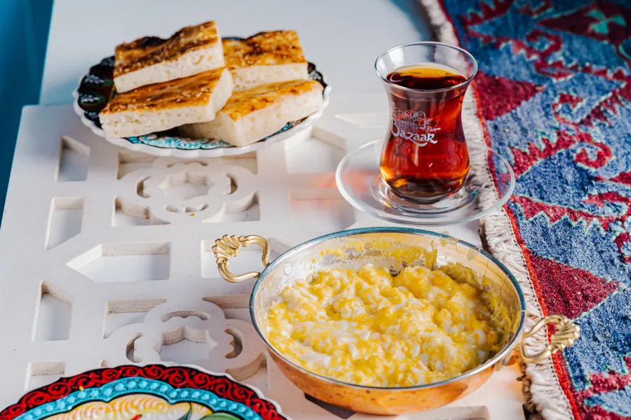 Fried or scrambled eggs