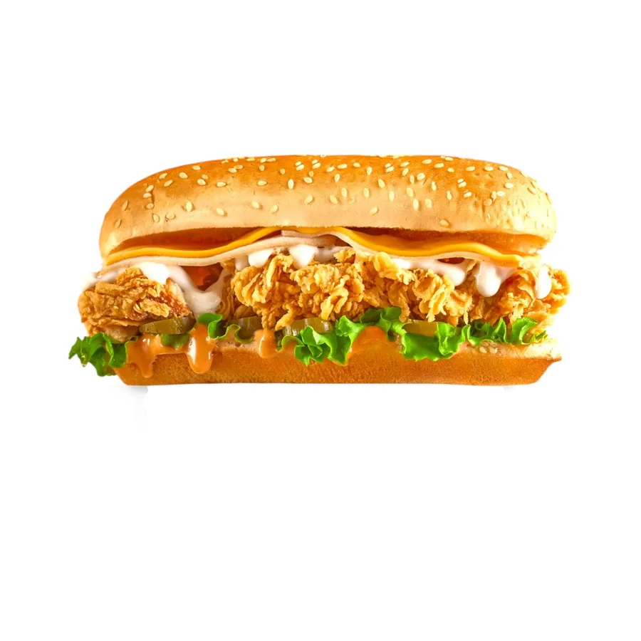 سندوتش الزنجر سوبريم 🌶️