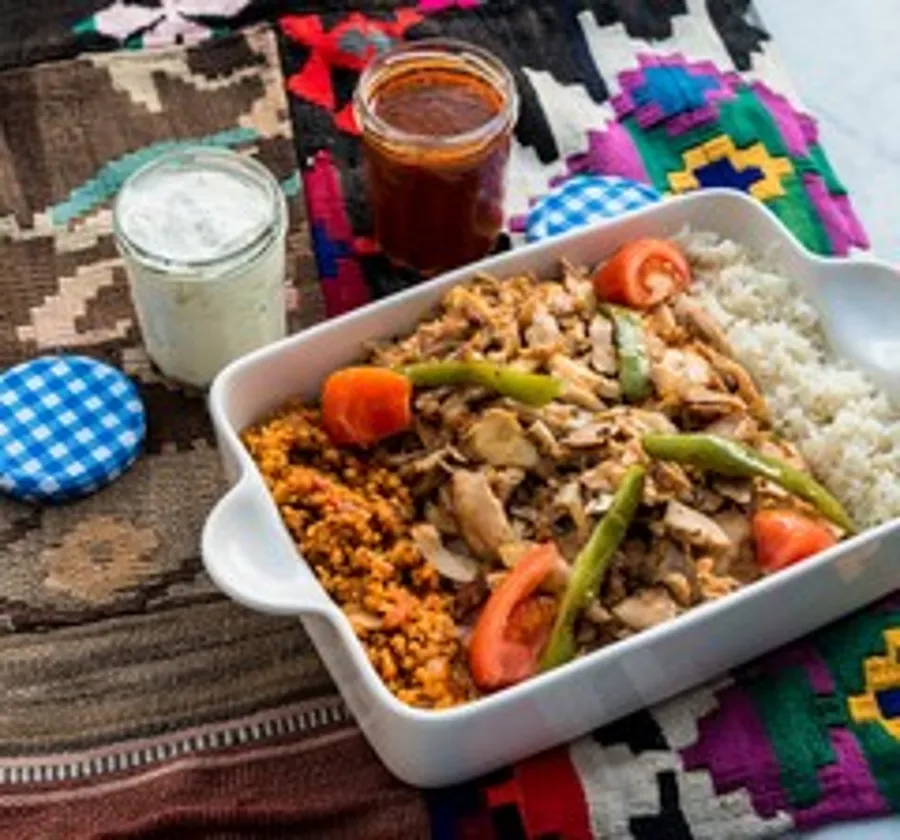 Chicken Iskender Platter