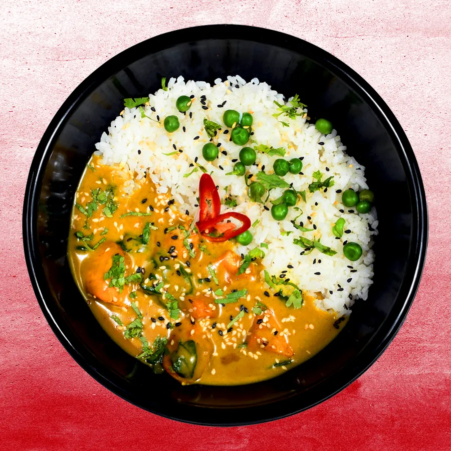 Salmon Golden Curry