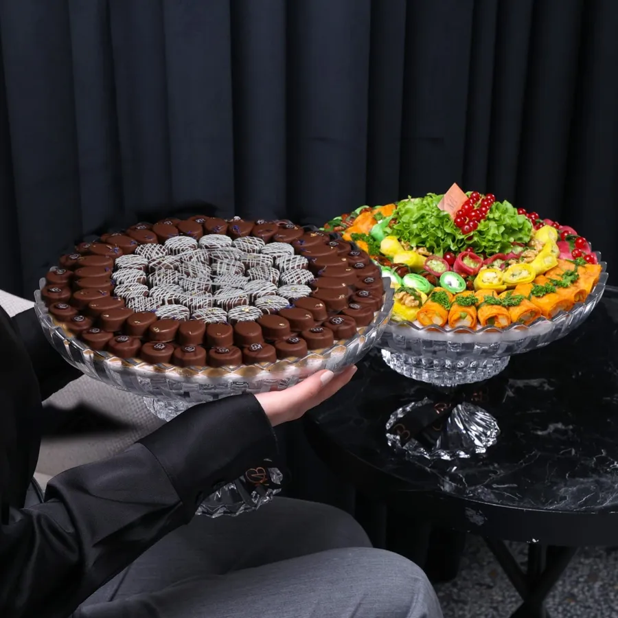 Stand Crystal chocolate and mixed tortilla