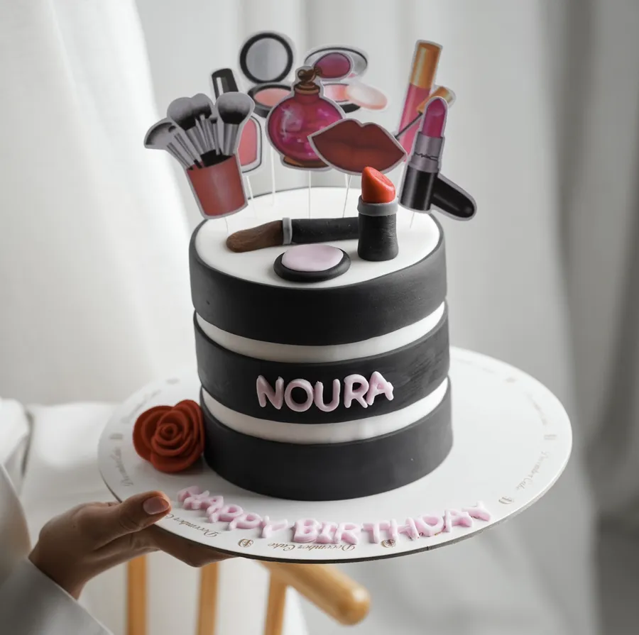 Sephora make up cake 6inch mix chocolate vanilla