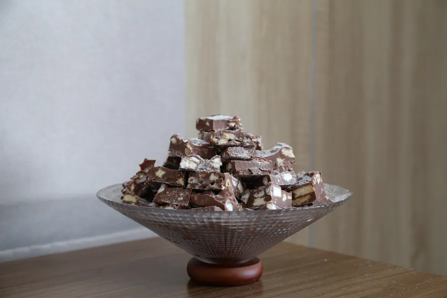 Rocky road tray with eid aladha logo