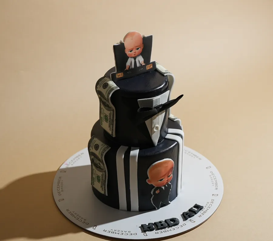 Double black big boss cake 6inch