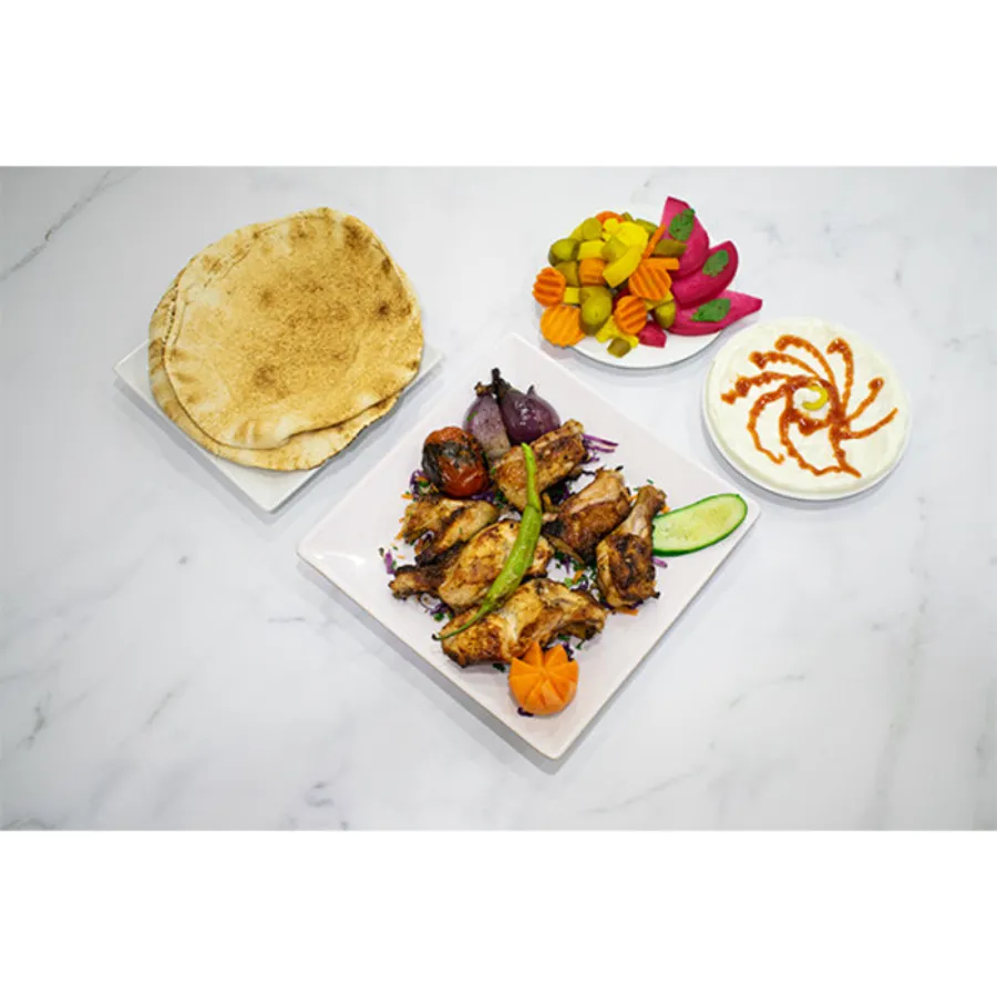 Half Grilled Chicken Meal (Shish)