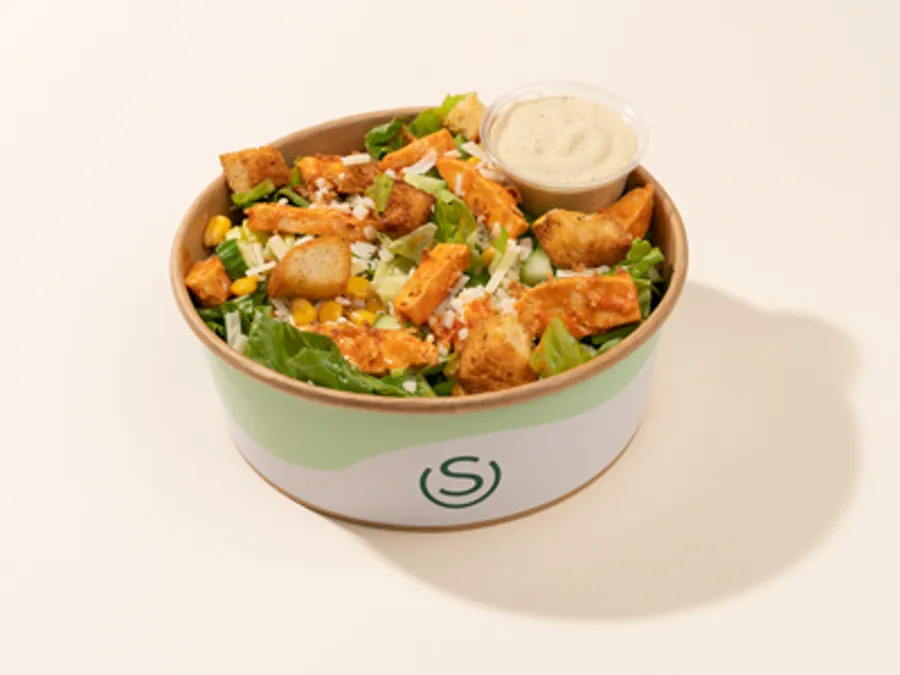 Buffalo Chicken Caesar Salad Junior