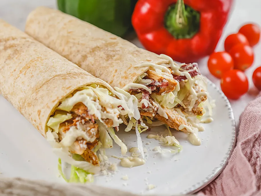 CHICKEN CAESAR WRAP