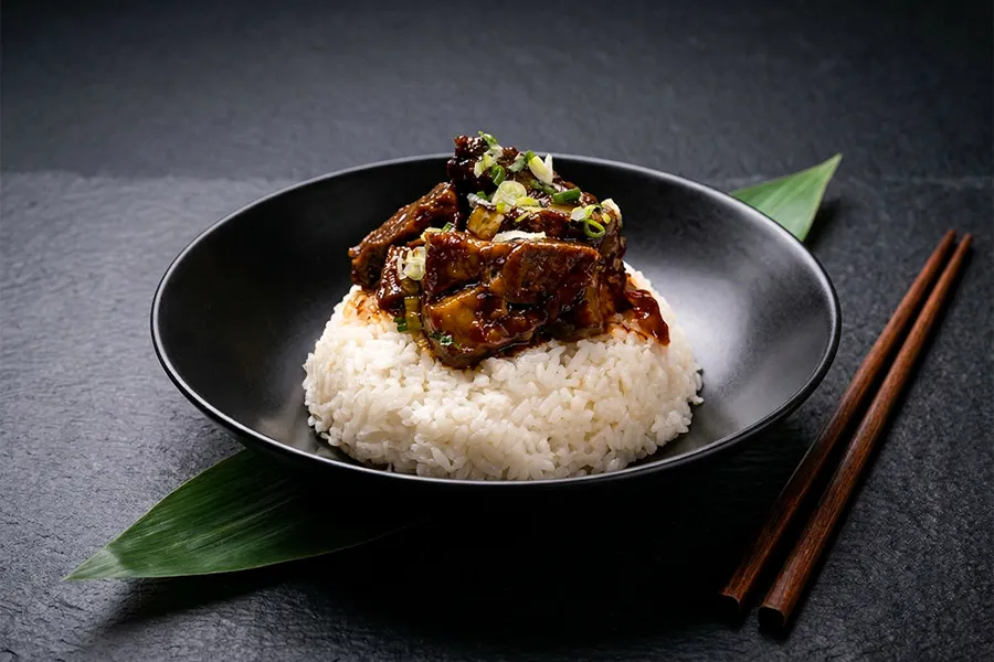 Short Ribs with Rice