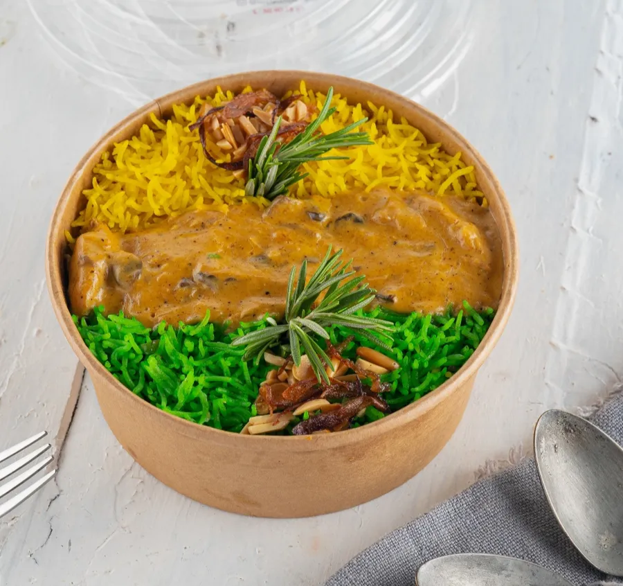 Coloured rice for 1
