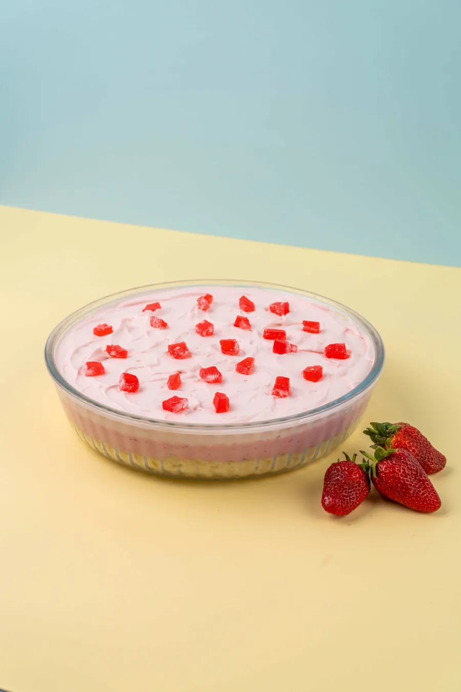 Strawberry Mistika cloud cake