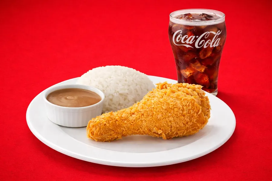 1Pc Chickenjoy With Rice Meal