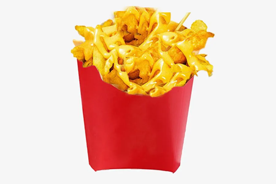 Packet of Fries with Cheddar