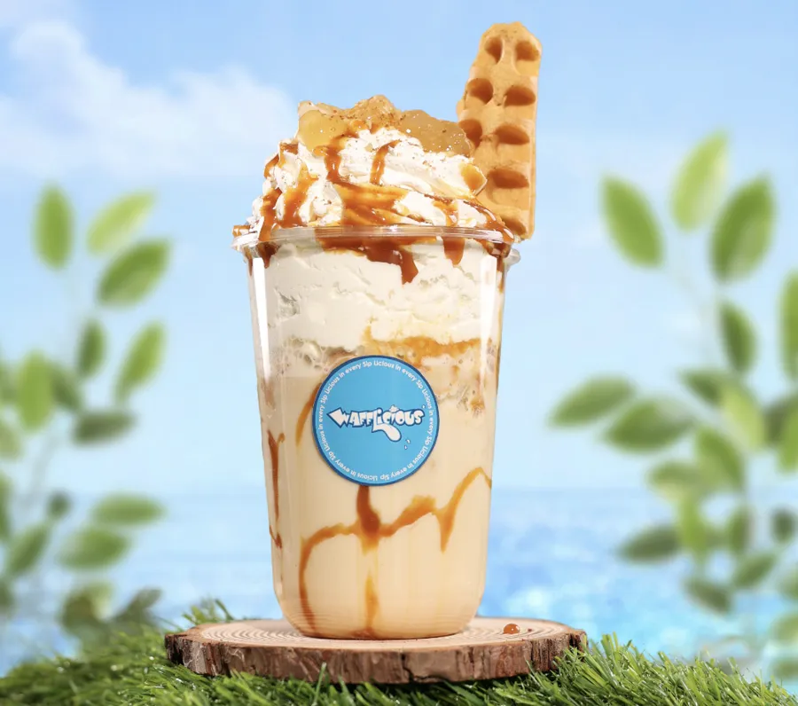Apple Pie Waffle Shake
