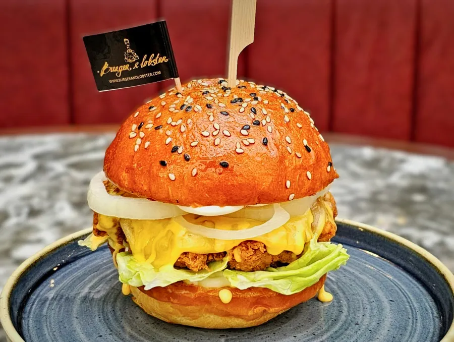 CRISPY CHICKEN BURGER ( No Side)