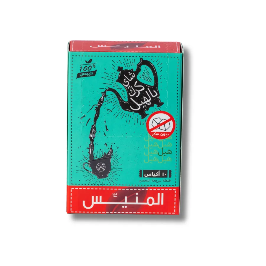 Cardamom Karak Tea Almunayes Suger Free ( 10 sachets )