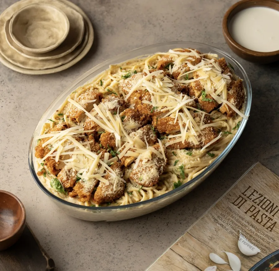 Creamy Lemon chicken pasta