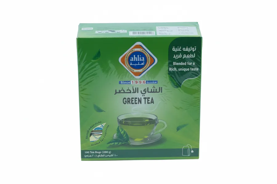 Ahlia Green Tea 100 Tea Bags