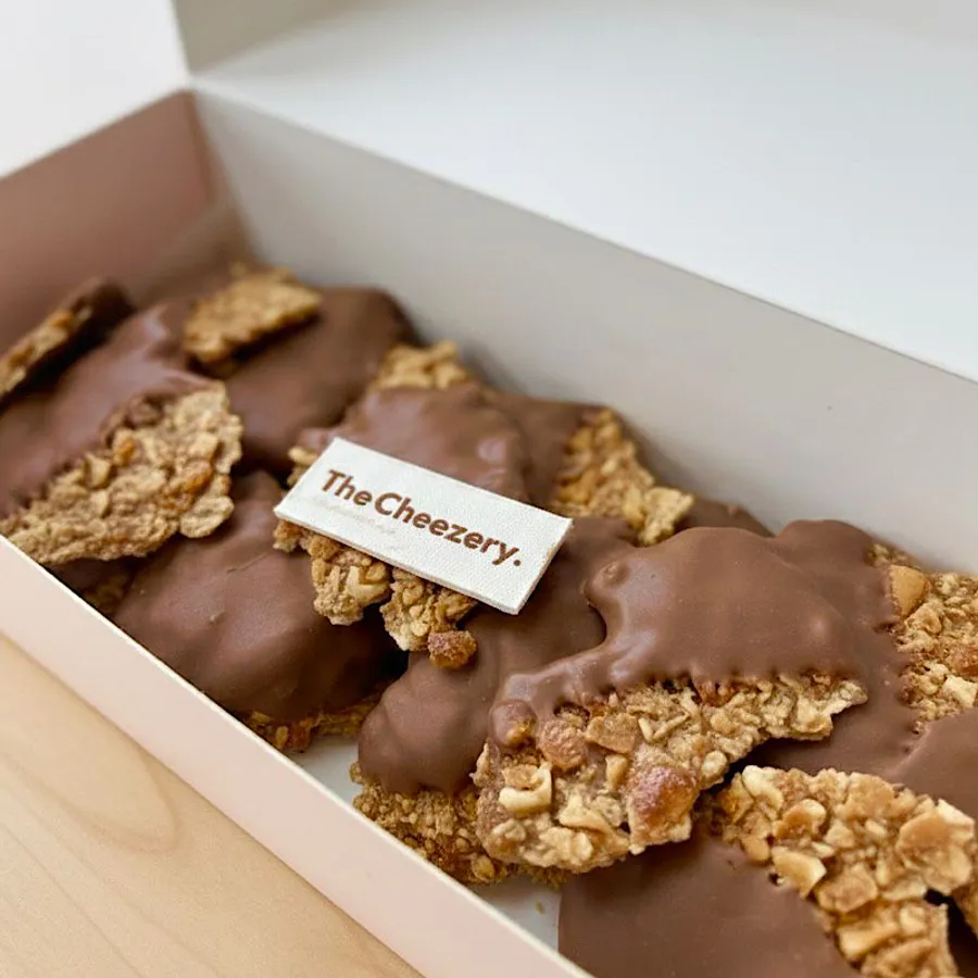 Chocolate nut clusters