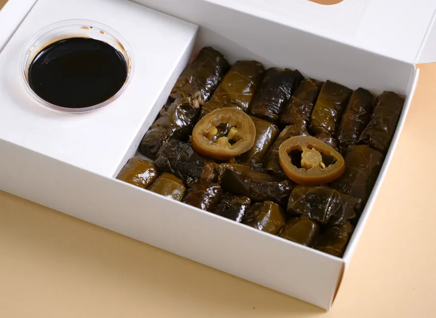 Mini Spicy Grape Leaves