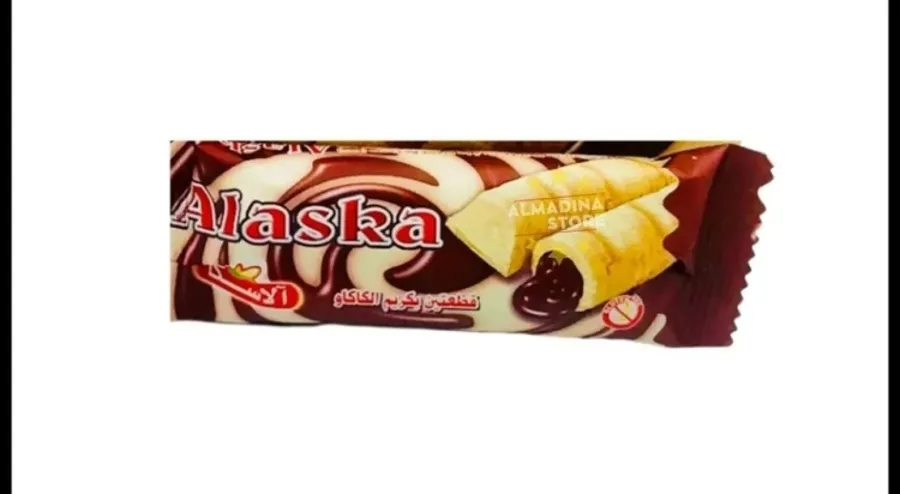 Alaska biscuits with cocoa cream