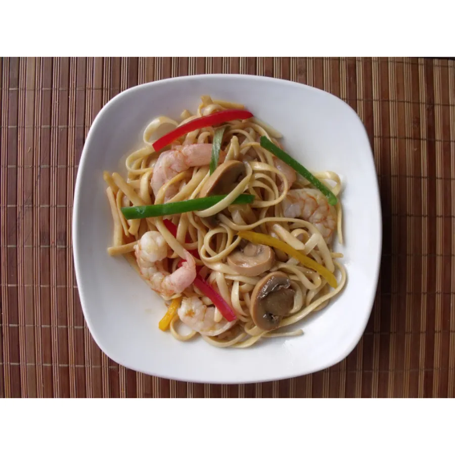 Shrimp Noodles.