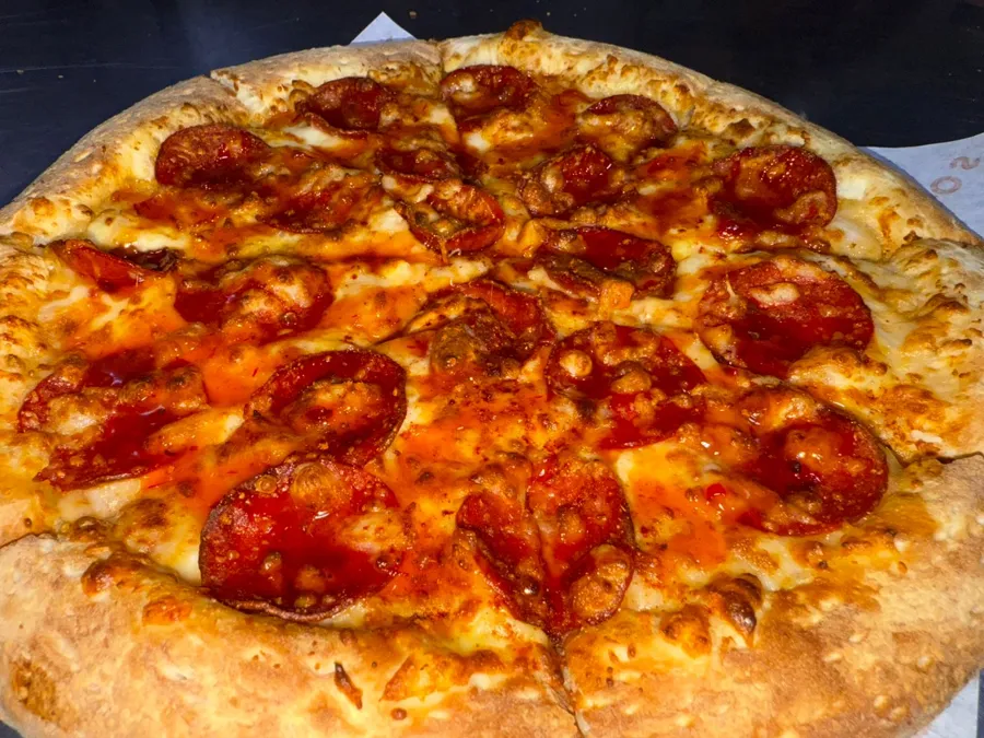 pepperoni cheese bomb pizza