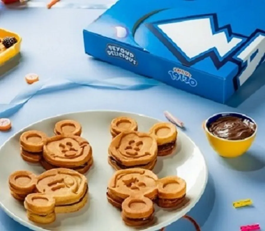 Box 4 Joy - 4 Mickey Waffles Base