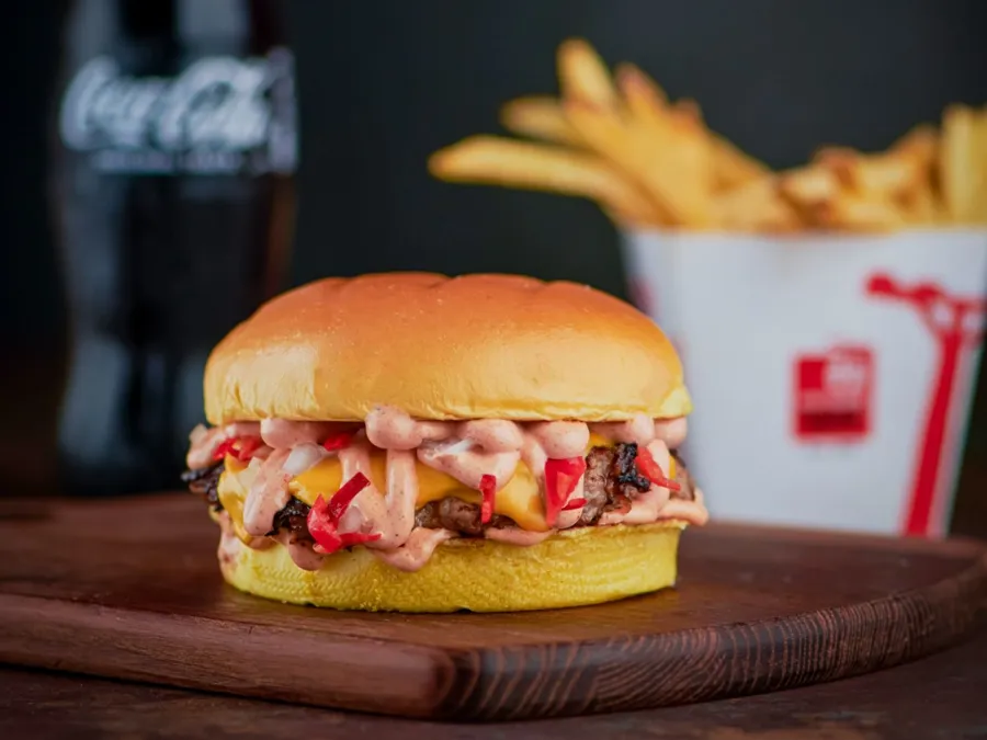 HIGH VOLTAGE BURGER Meal