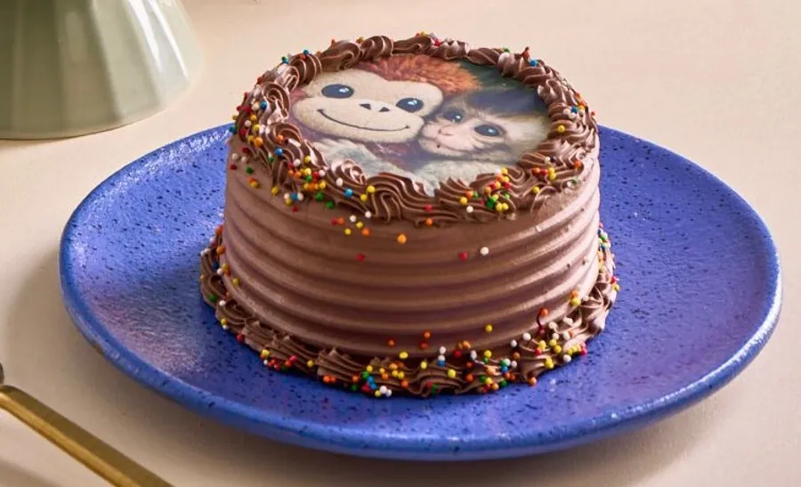 Patchy monkey Cake