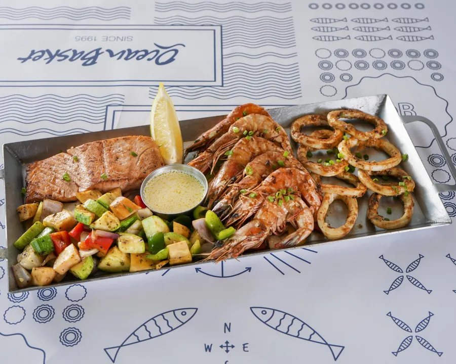 Ultimate Seafood Trio Platter