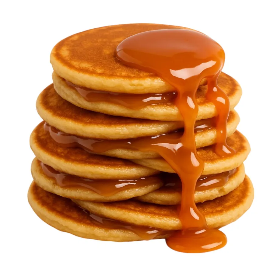 Caramel pancakes