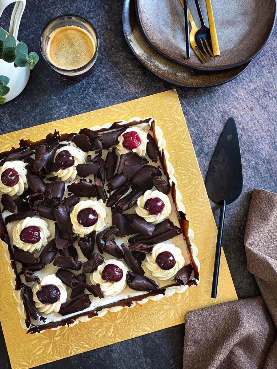 Keto Black forest cake