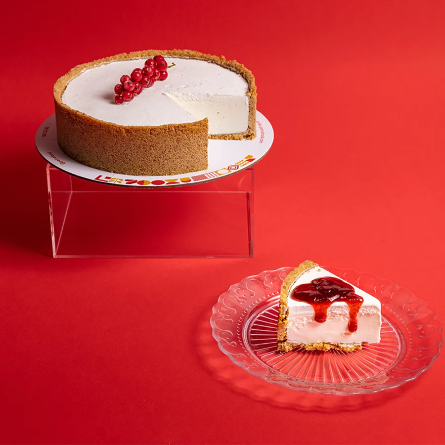 Strawberry Cheesecake Ice Cream Cake